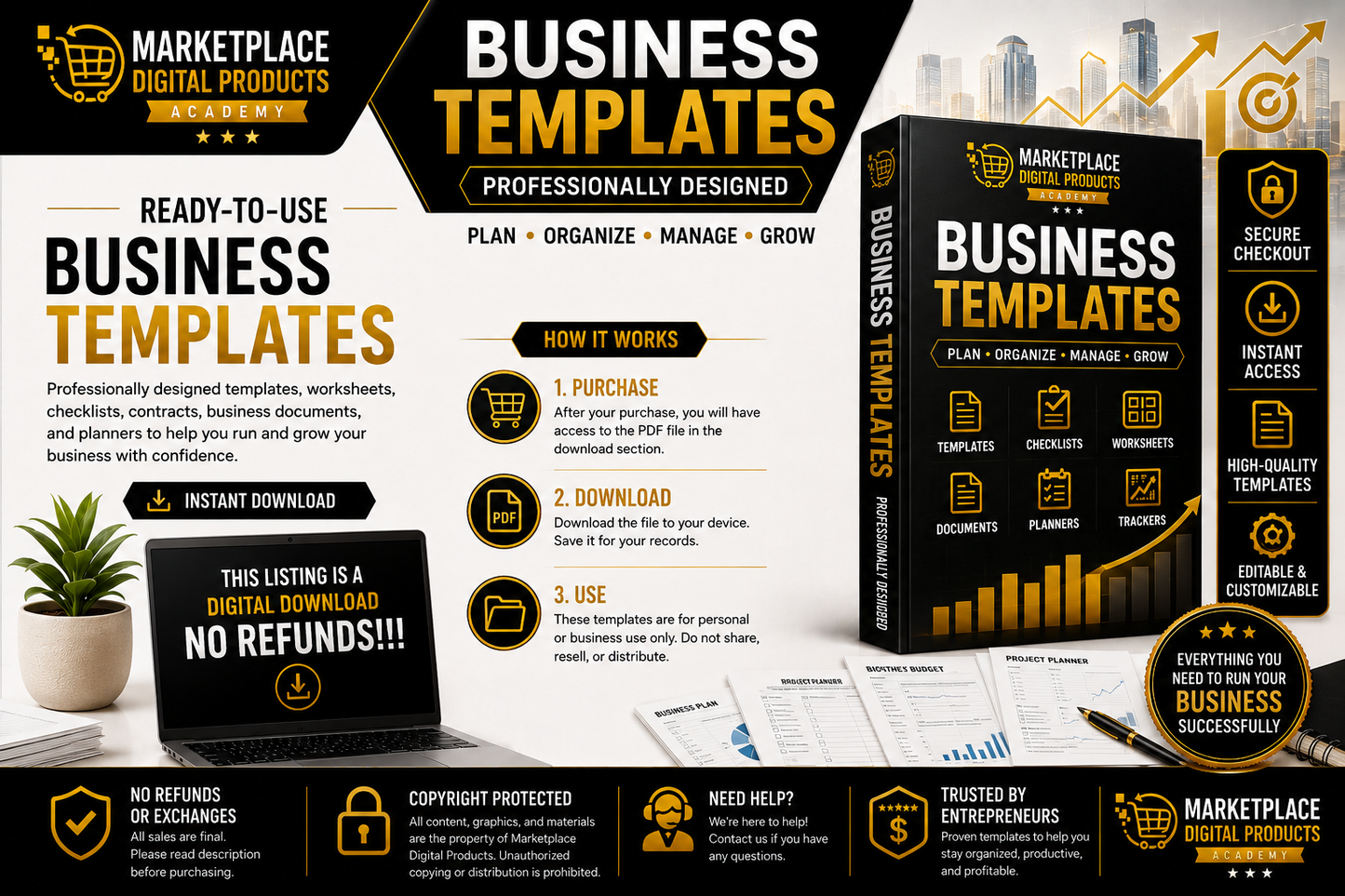 Ready-To-Use Business Templates