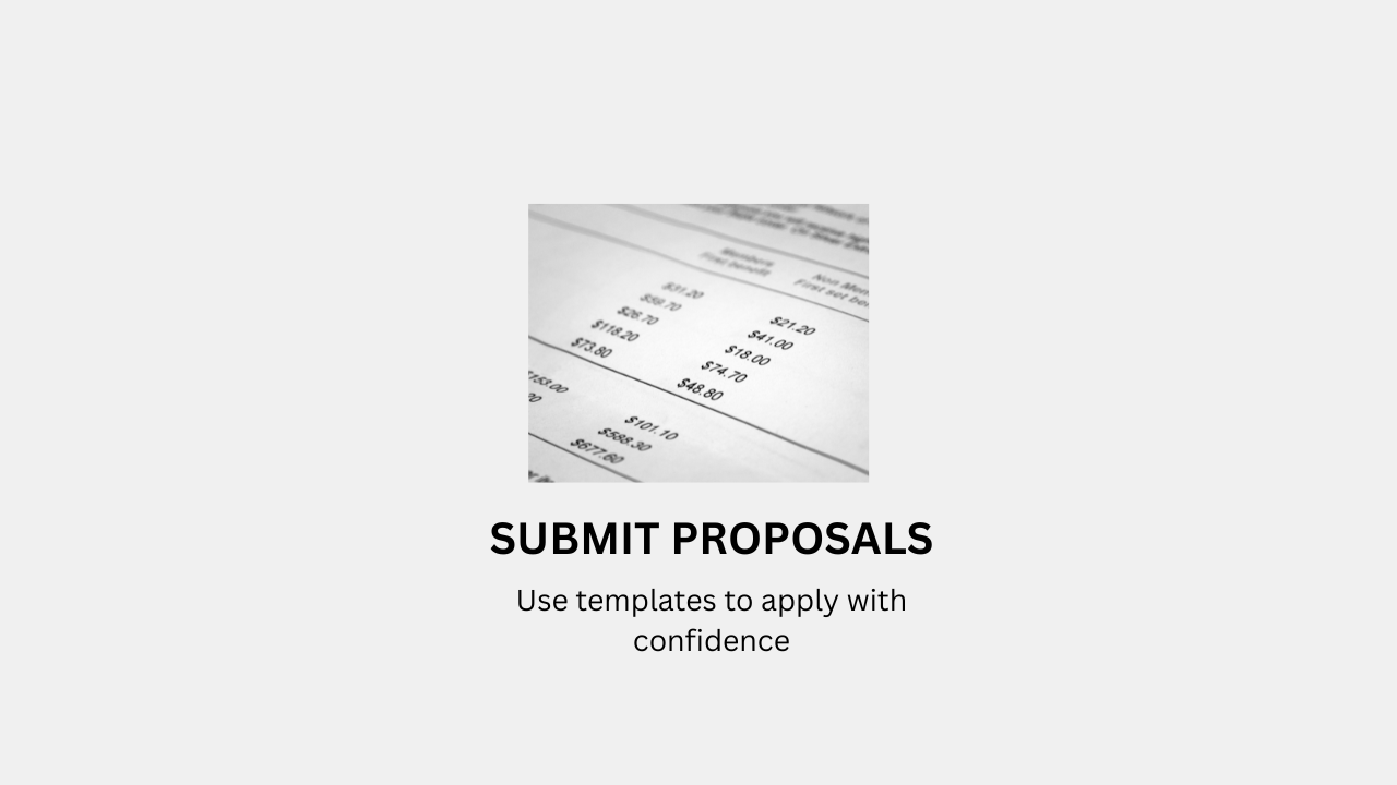 Submit Proposals