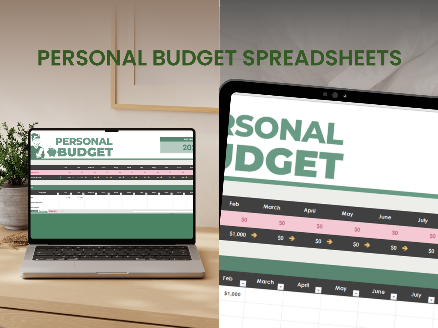 Ultimate Finance & Budget Spreadsheet Bundle (2025 Edition)