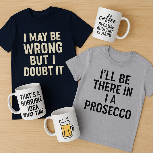 Funny Quotes Bundle – Humorous Typography & Design Pack