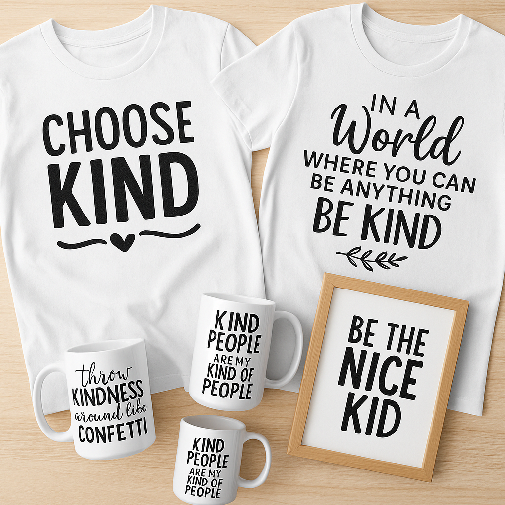 Kindness Bundle – Positive Quotes & Design Pack