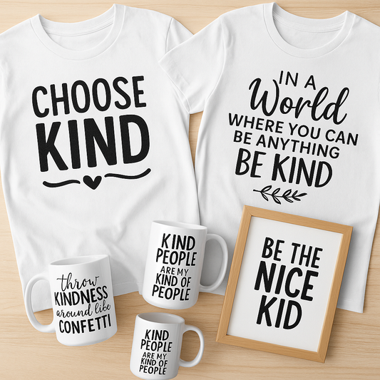 Kindness Bundle – Positive Quotes & Design Pack