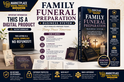 Family Funeral Preparation Business System