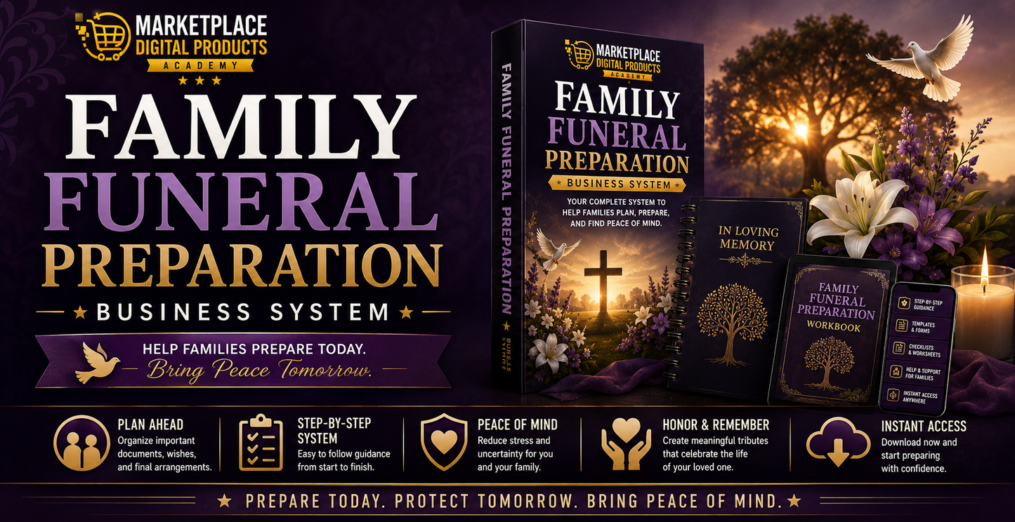 Family Funeral Preparation Business System
