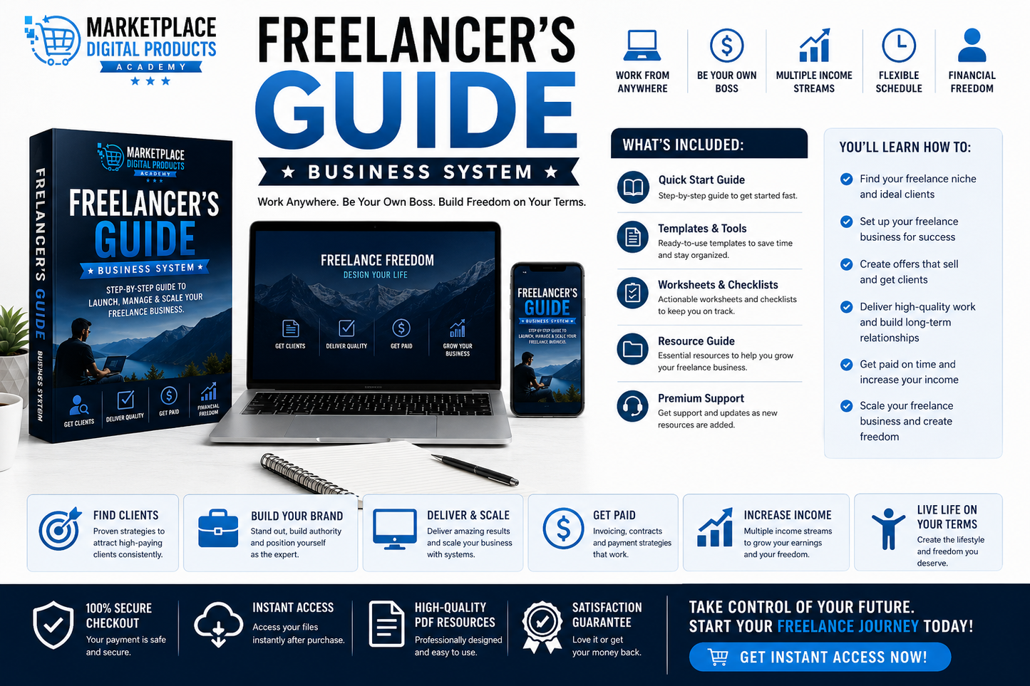 Freelancer’s Course Business System