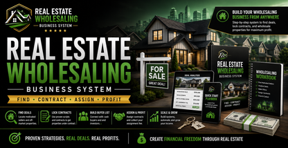 Real Estate Wholesaling Business System