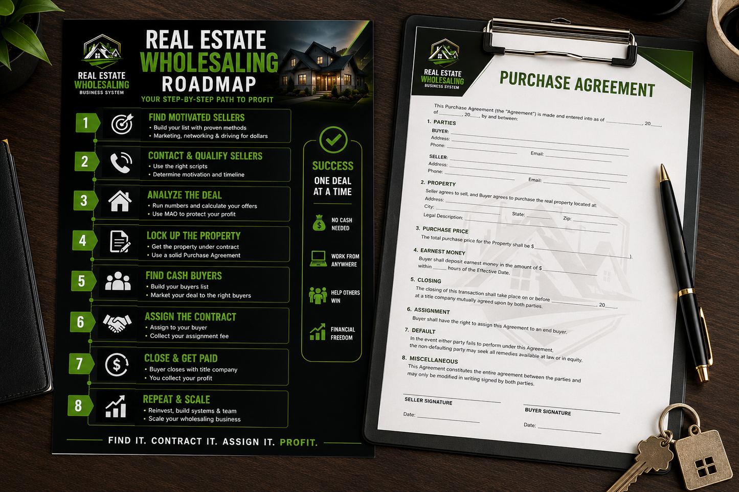 Real Estate Wholesaling Business System