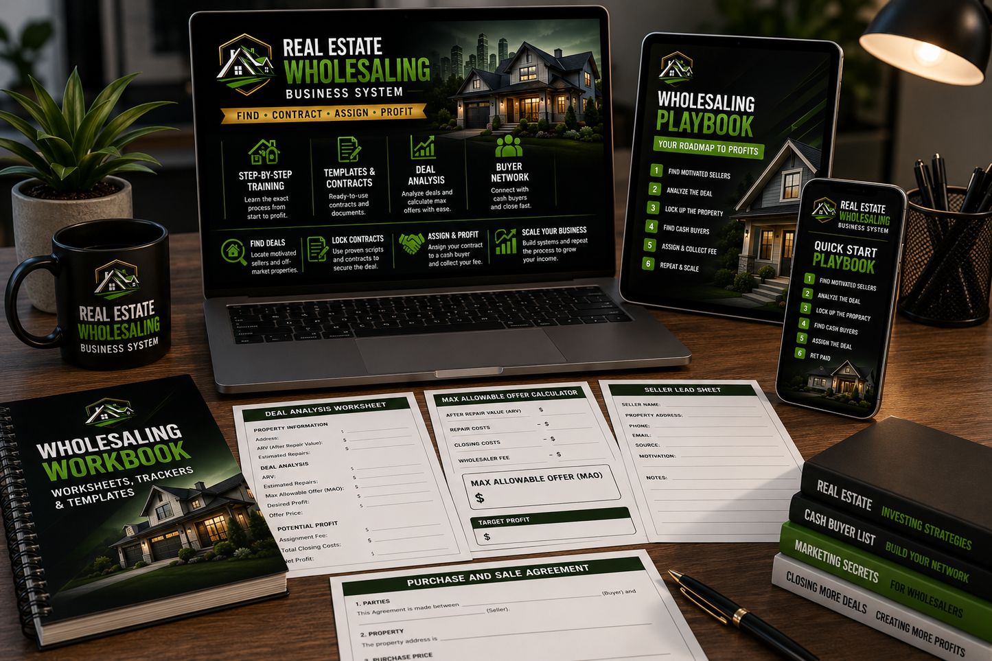 Real Estate Wholesaling Business System