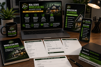 Real Estate Wholesaling Business System