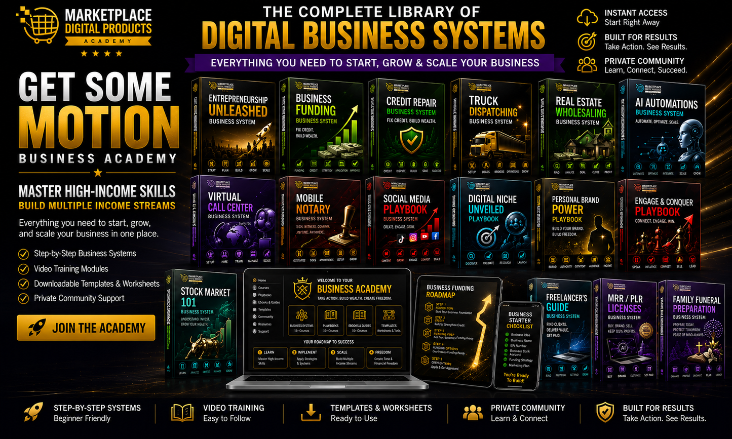 Get Some Motion Business System Academy