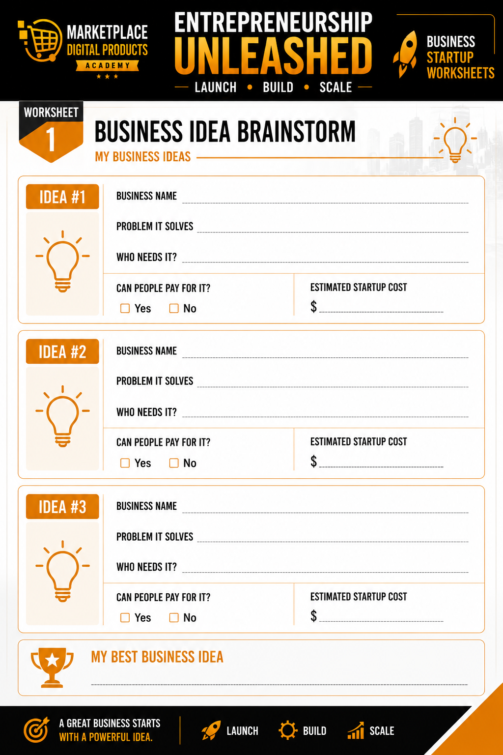 Ready-To-Use Business Templates