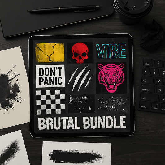 Brutal Bundle – Grunge & Edgy Graphic Pack