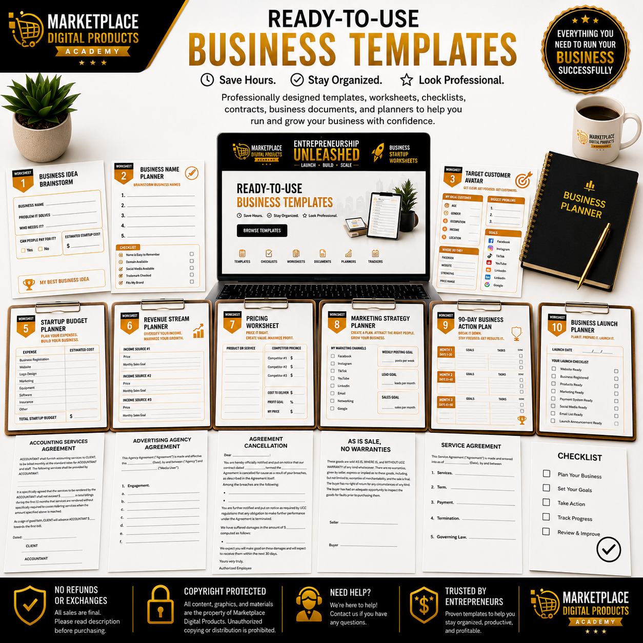 Ready-To-Use Business Templates