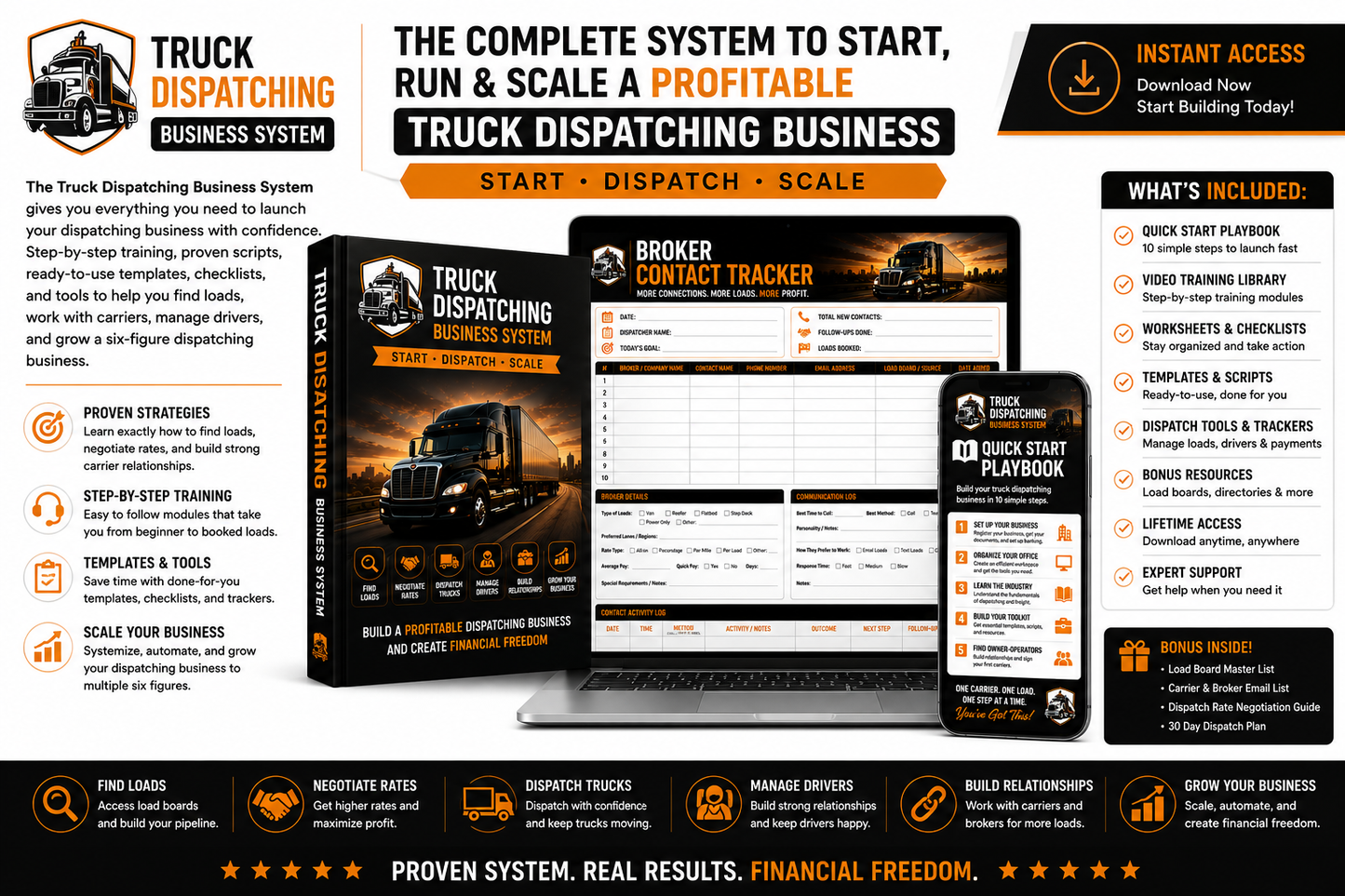 Trucking Dispatching Business System